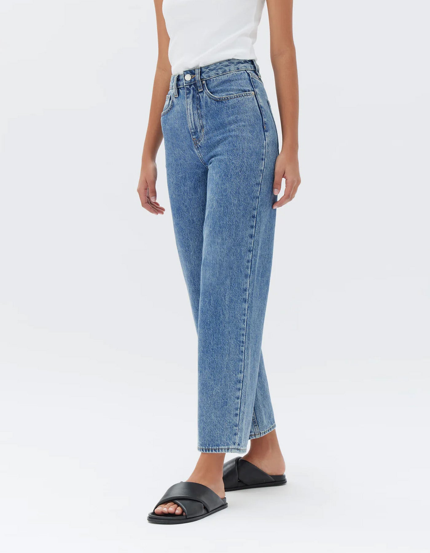 Assembly Label Vintage Straight Jean Dark Stone