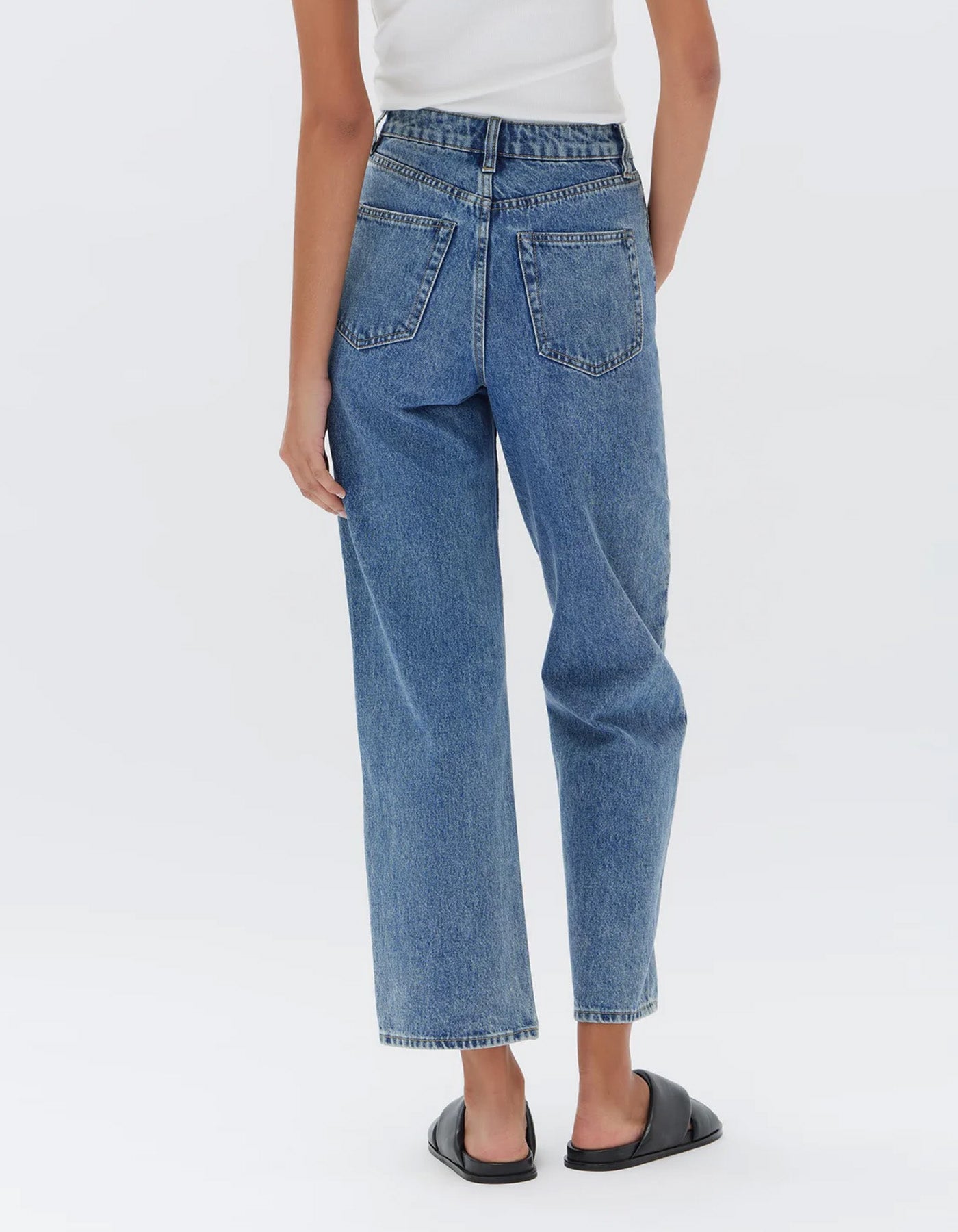 Assembly Label Vintage Straight Jean Dark Stone