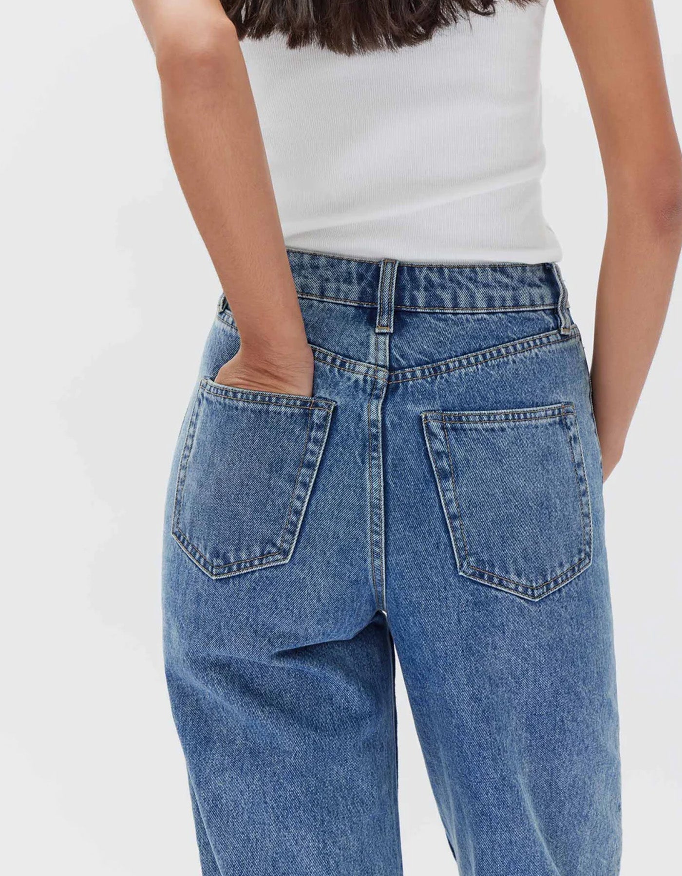 Assembly Label Vintage Straight Jean Dark Stone