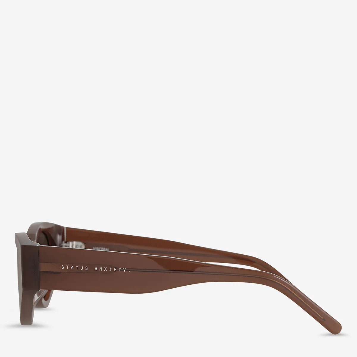 Status Anxiety Visceral Brown Sunglasses