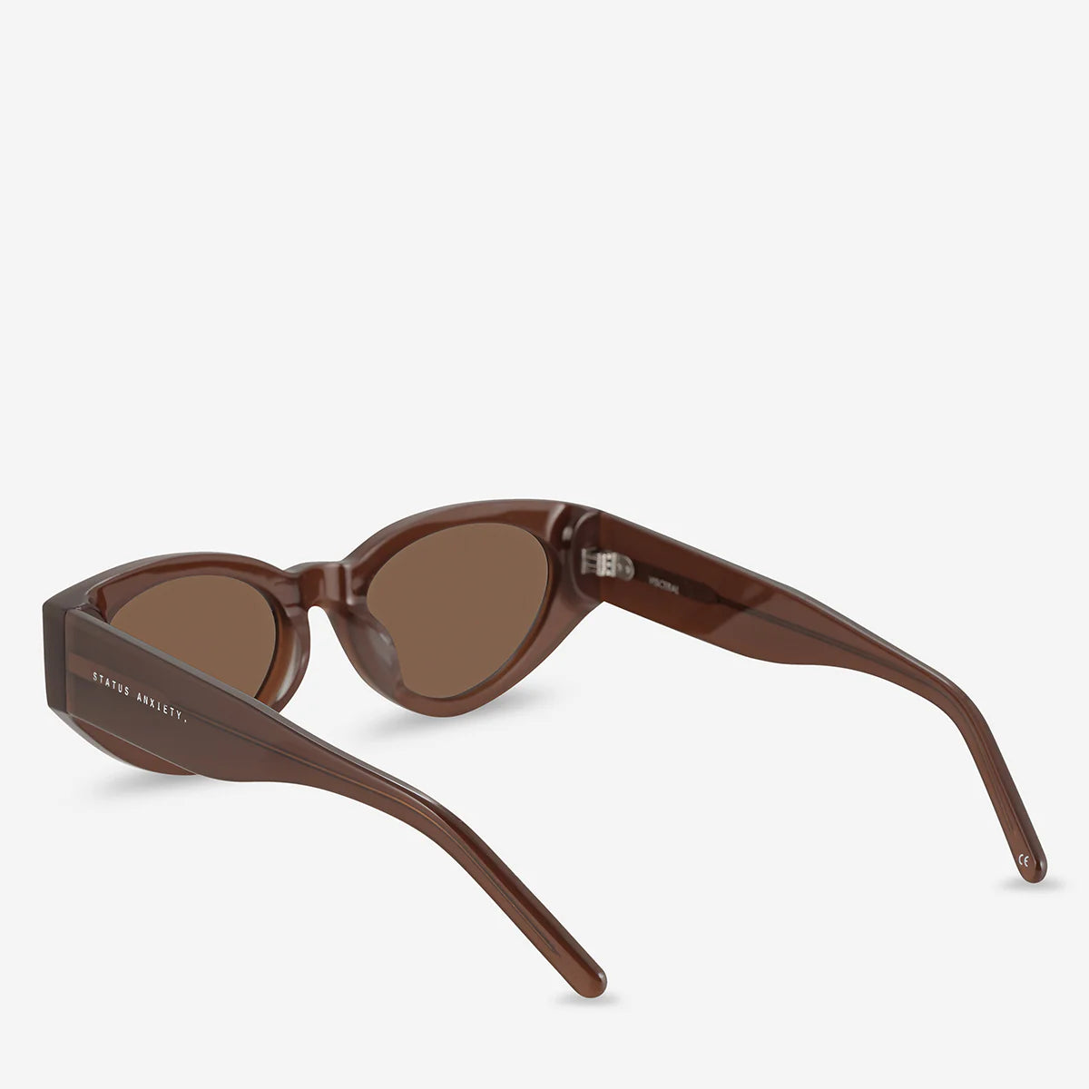 Status Anxiety Visceral Brown Sunglasses