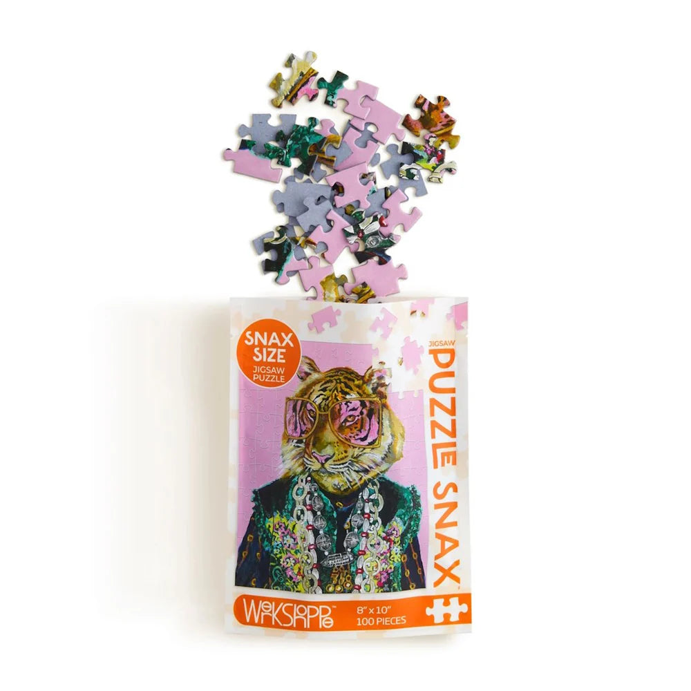 WerkShoppe 100 Piece Puzzle Snax - Rose Coloured Glasses