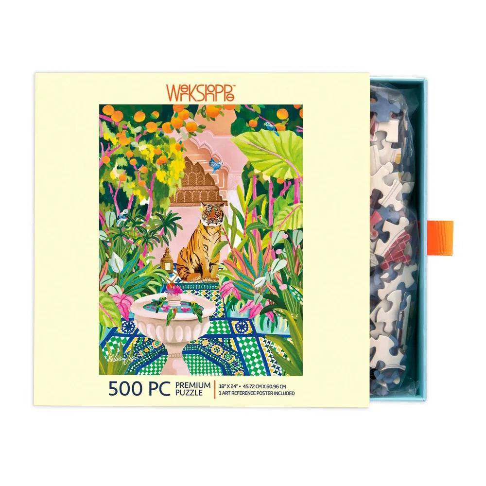 Werkshoppe Puzzle 500 Piece Peaceful Oasis