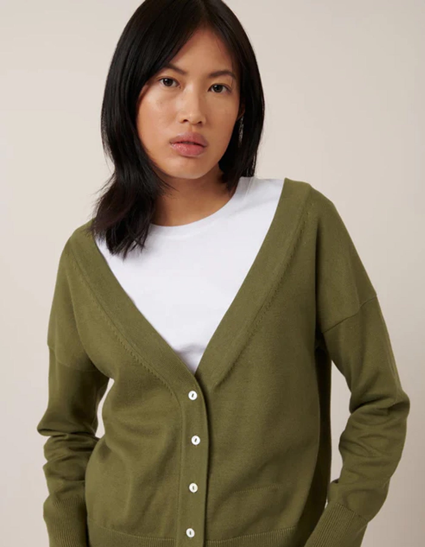 Kowtow Willow Cardigan Caper