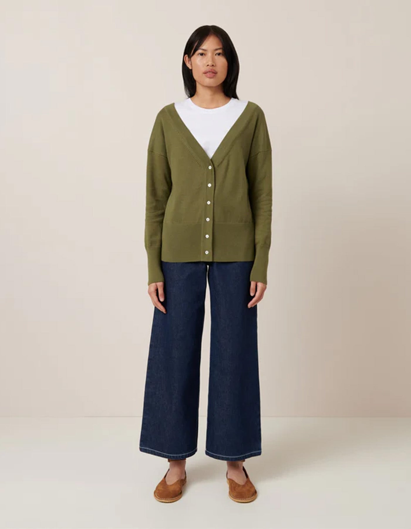 Kowtow Willow Cardigan Caper