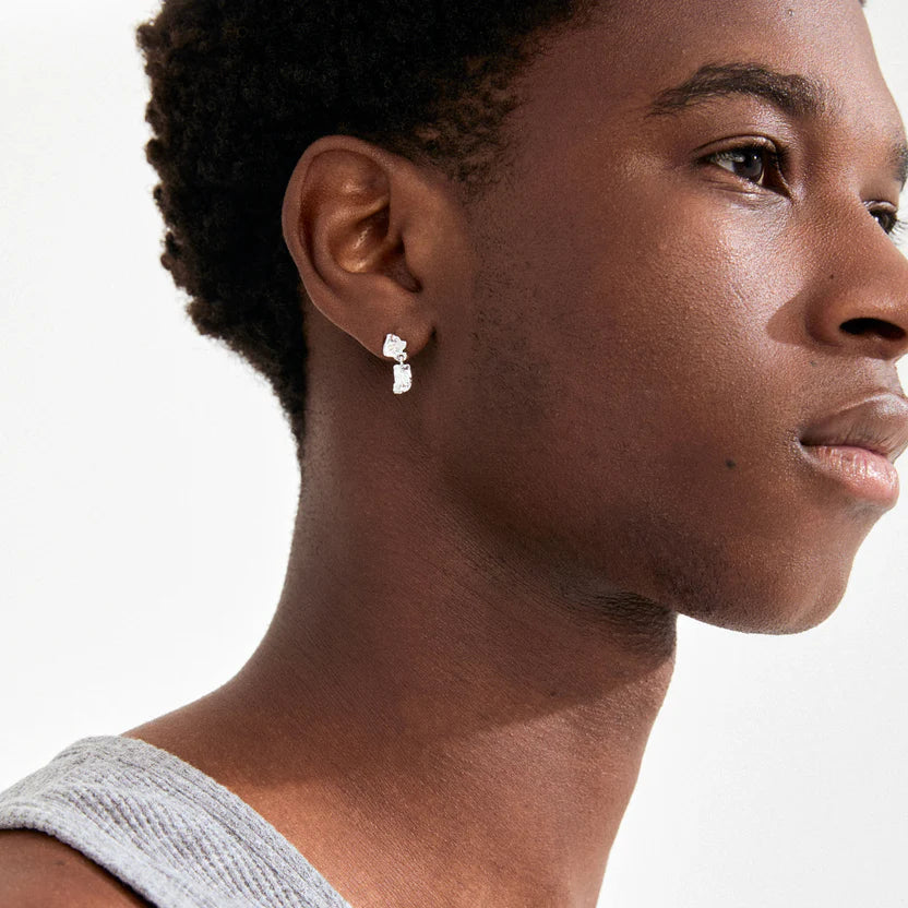 Pilgrim Ami Earrings - Silver Plated