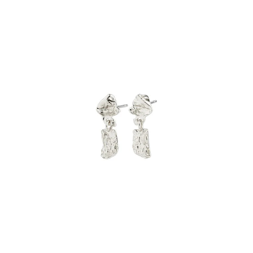 Pilgrim Ami Earrings - Silver Plated