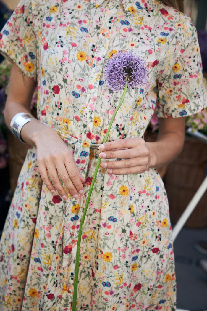 Lollys Laundry Blake Midi Dress Flower Print