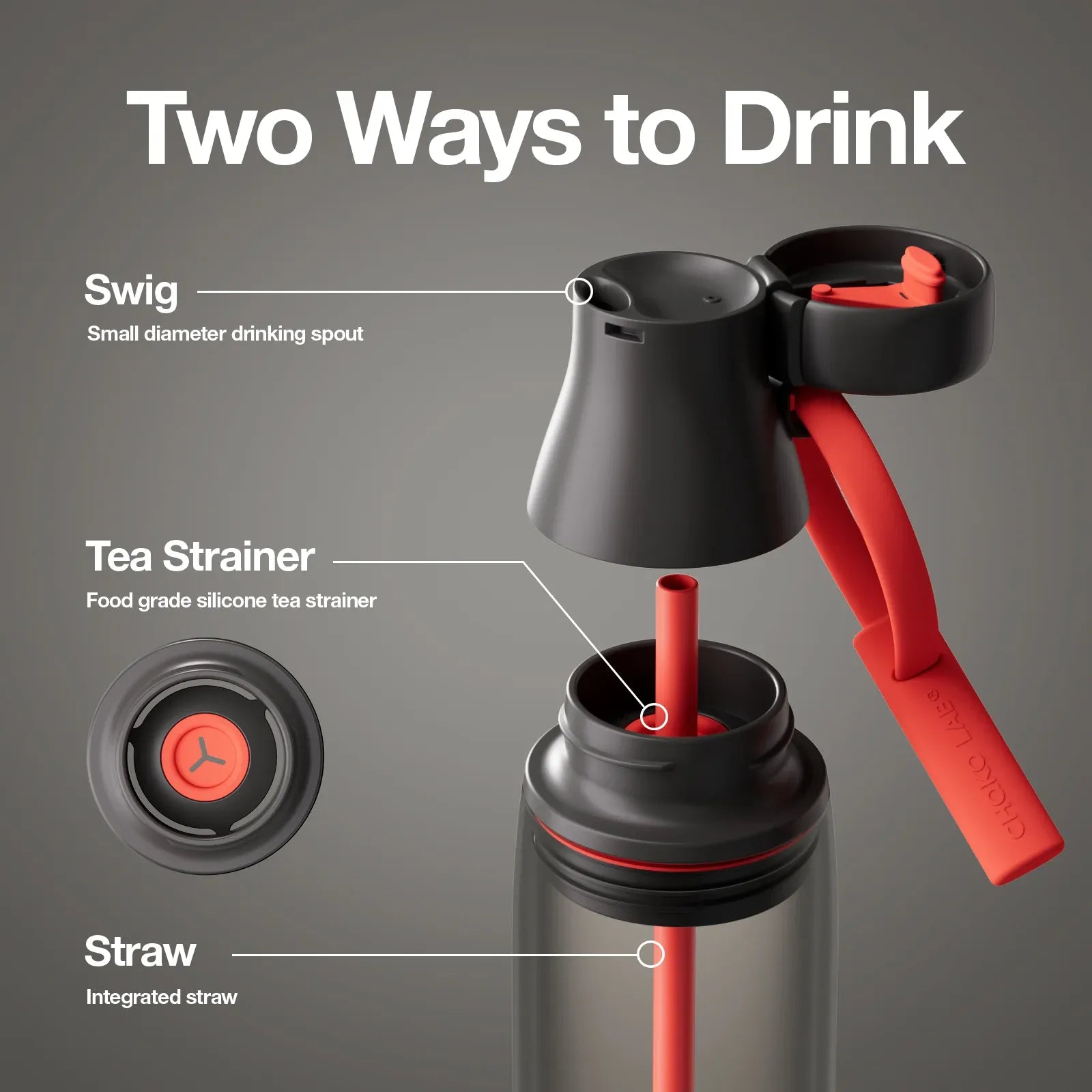 Chako Lab MilkMate Tumbler - Black