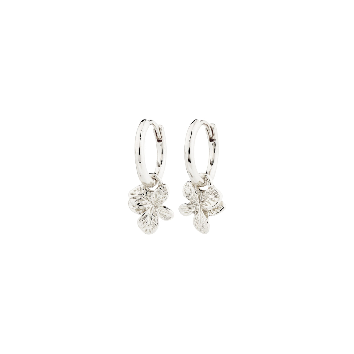 Pilgrim Charmaine Hoops Silver