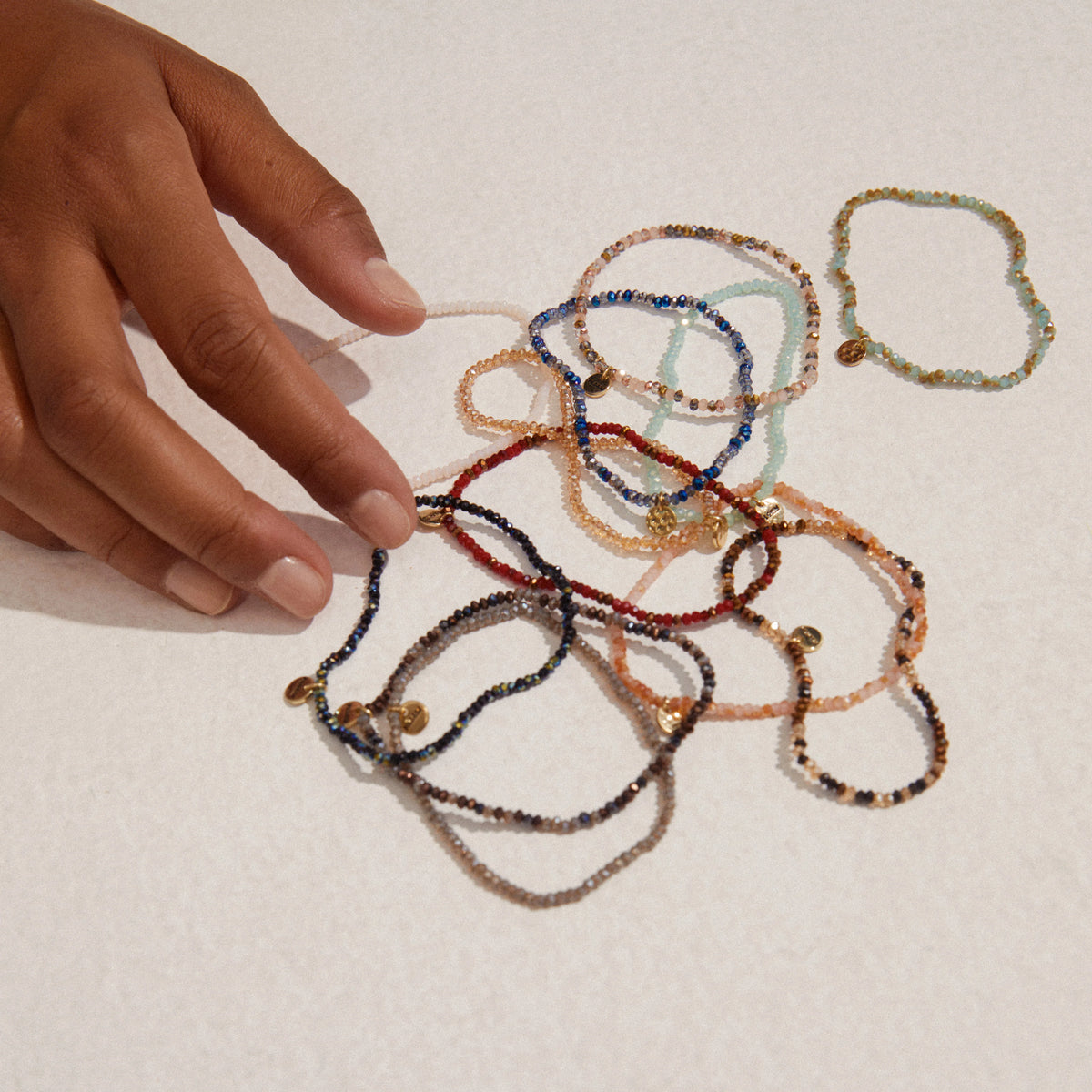 Pilgrim Indie Bracelet Peach