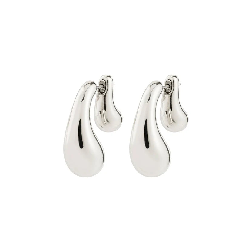 Pilgrim Jennings Earrings Silver