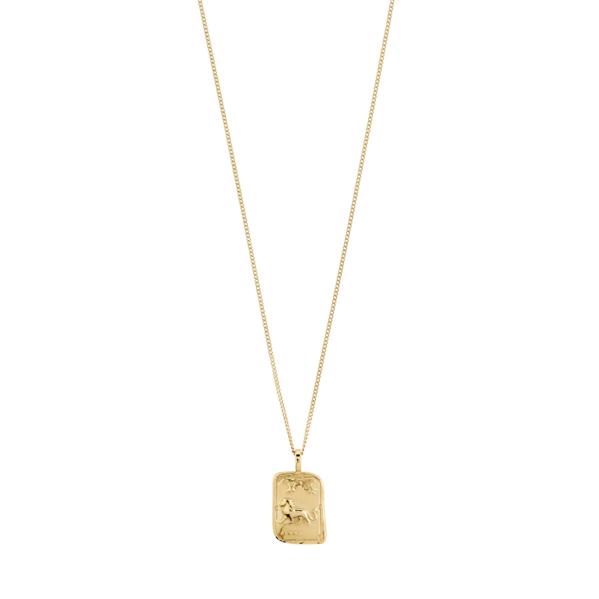 Pilgrim Zodiac Necklace Gold