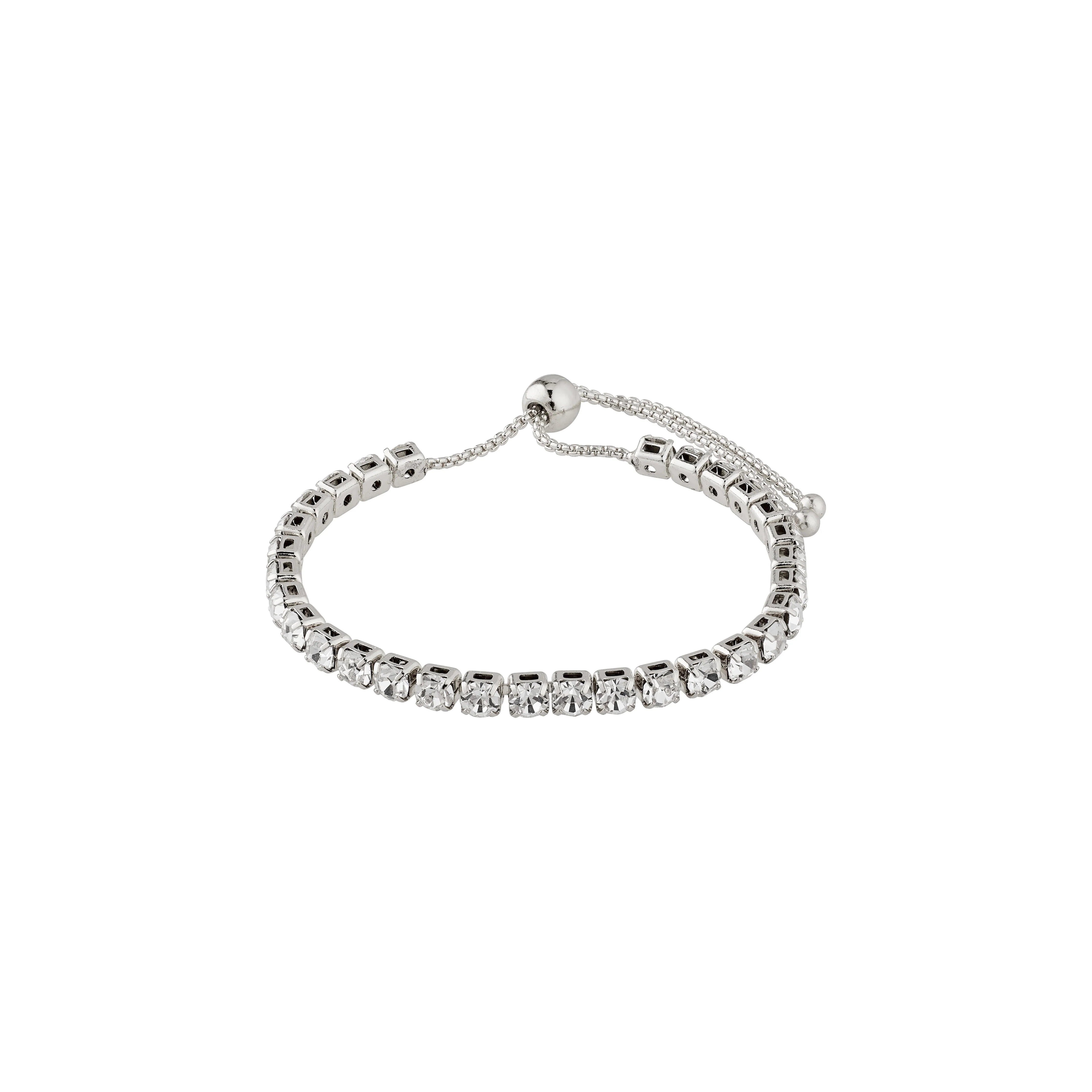 Pilgrim Lucia Bracelet Crystal Silver Plated