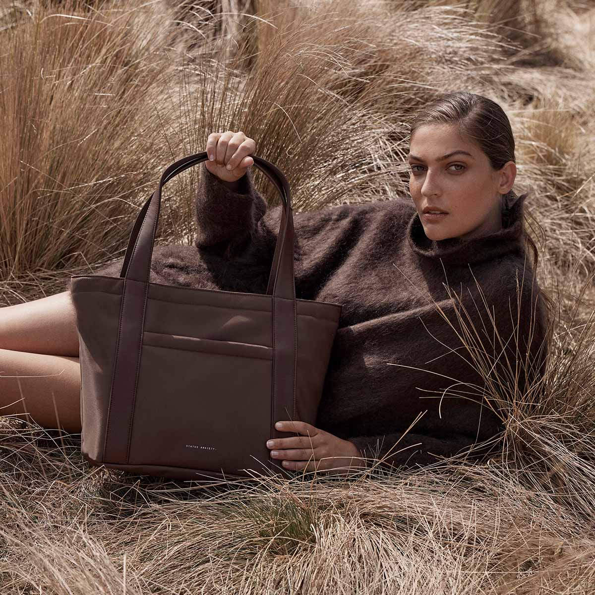 Status Anxiety Mikah Recycled Bag - Truffle