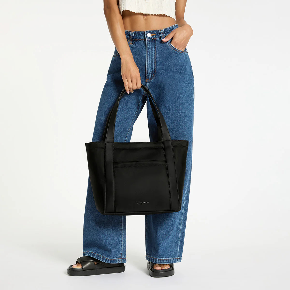 Status Anxiety Mikah Recycled Bag - Black