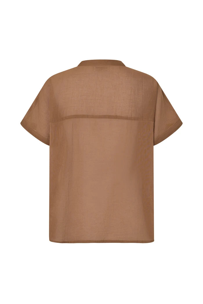 Lollys Laundry Mya Shirt Camel