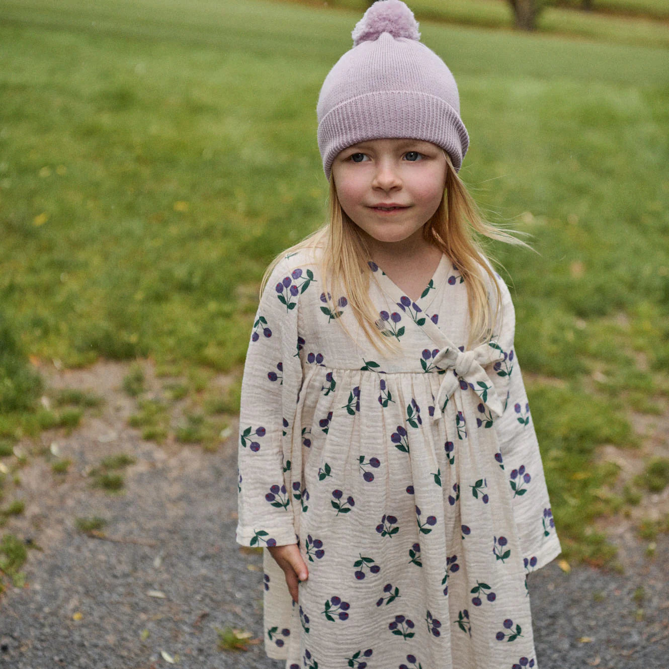 Nature Baby Mabel Dress Winter Berry