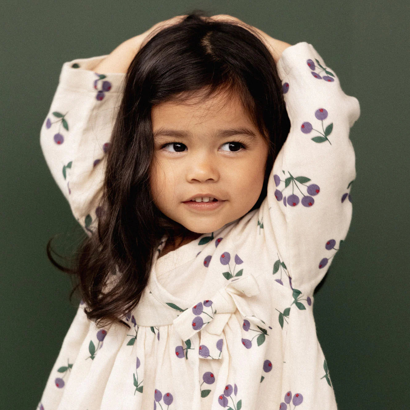 Nature Baby Mabel Dress Winter Berry