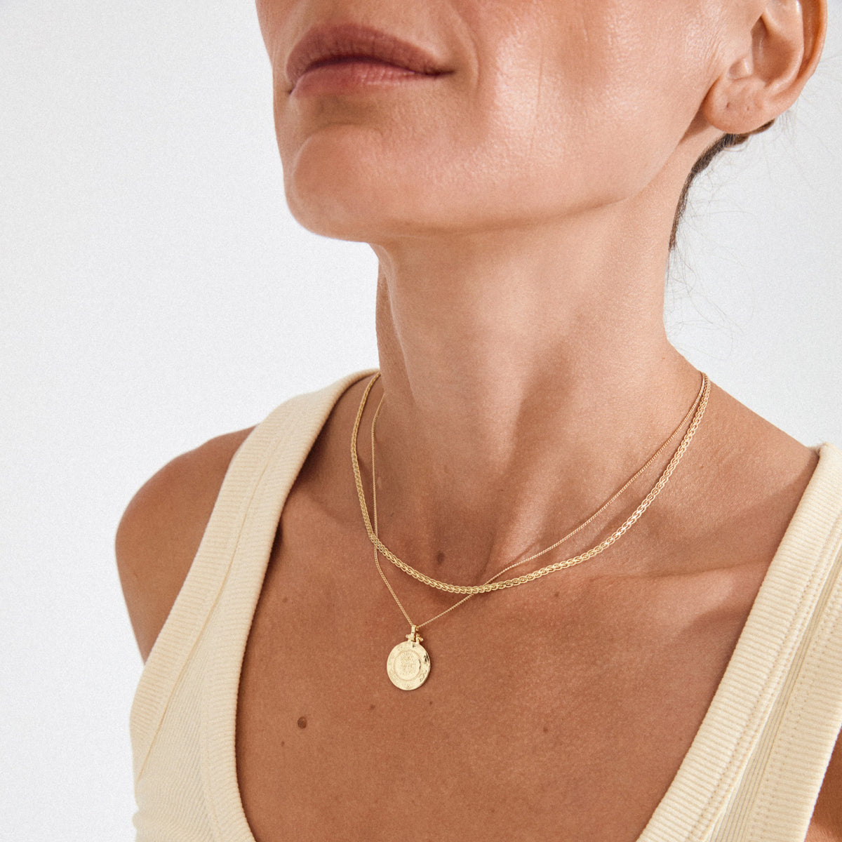 Pilgrim Nomad Necklace Gold
