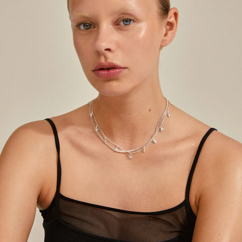 Pilgrim Riko Recycled 2 in 1 Necklace Set