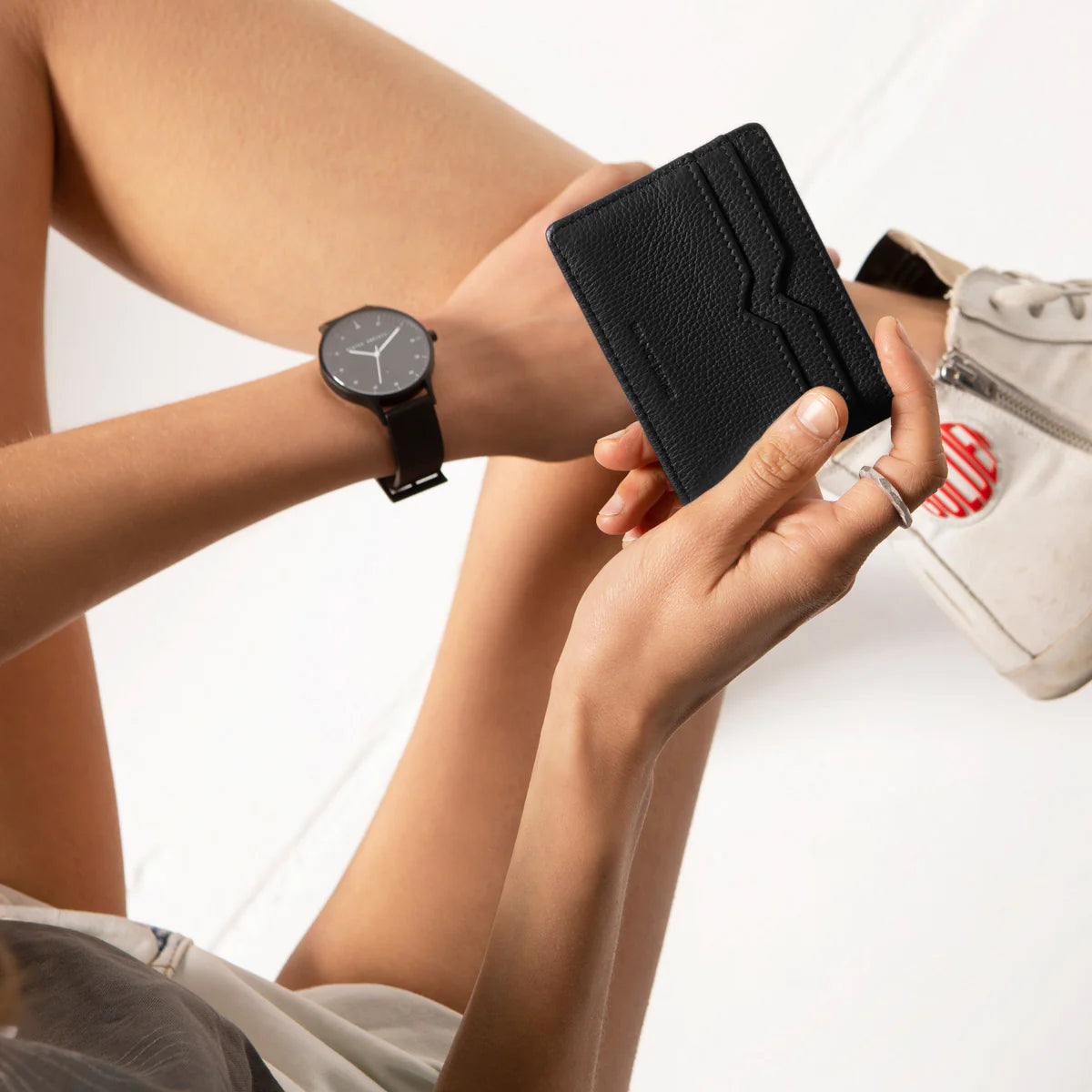 Status Anxiety Wallet Together For Now Black