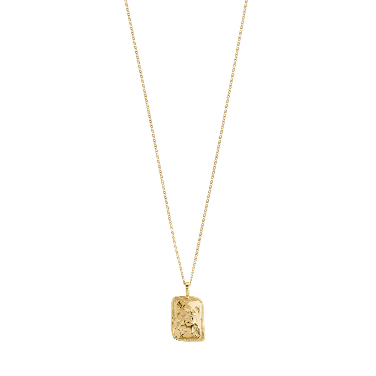 Pilgrim Zodiac Necklace Gold