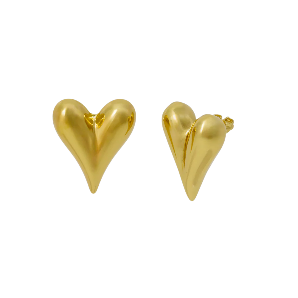 Other Things Valentina Earrings Large Gold