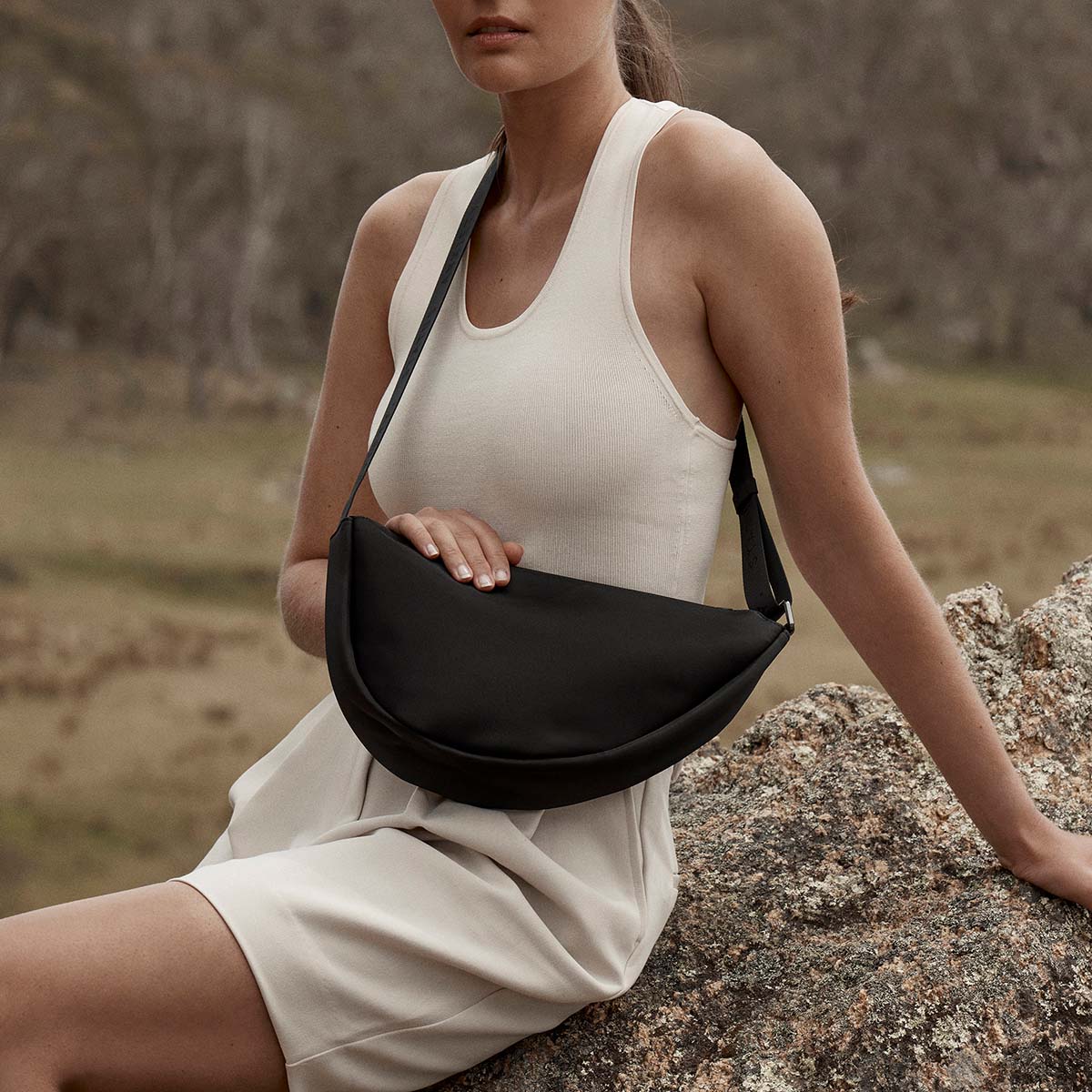 Status Anxiety Zuzu Recycled Bag - Black