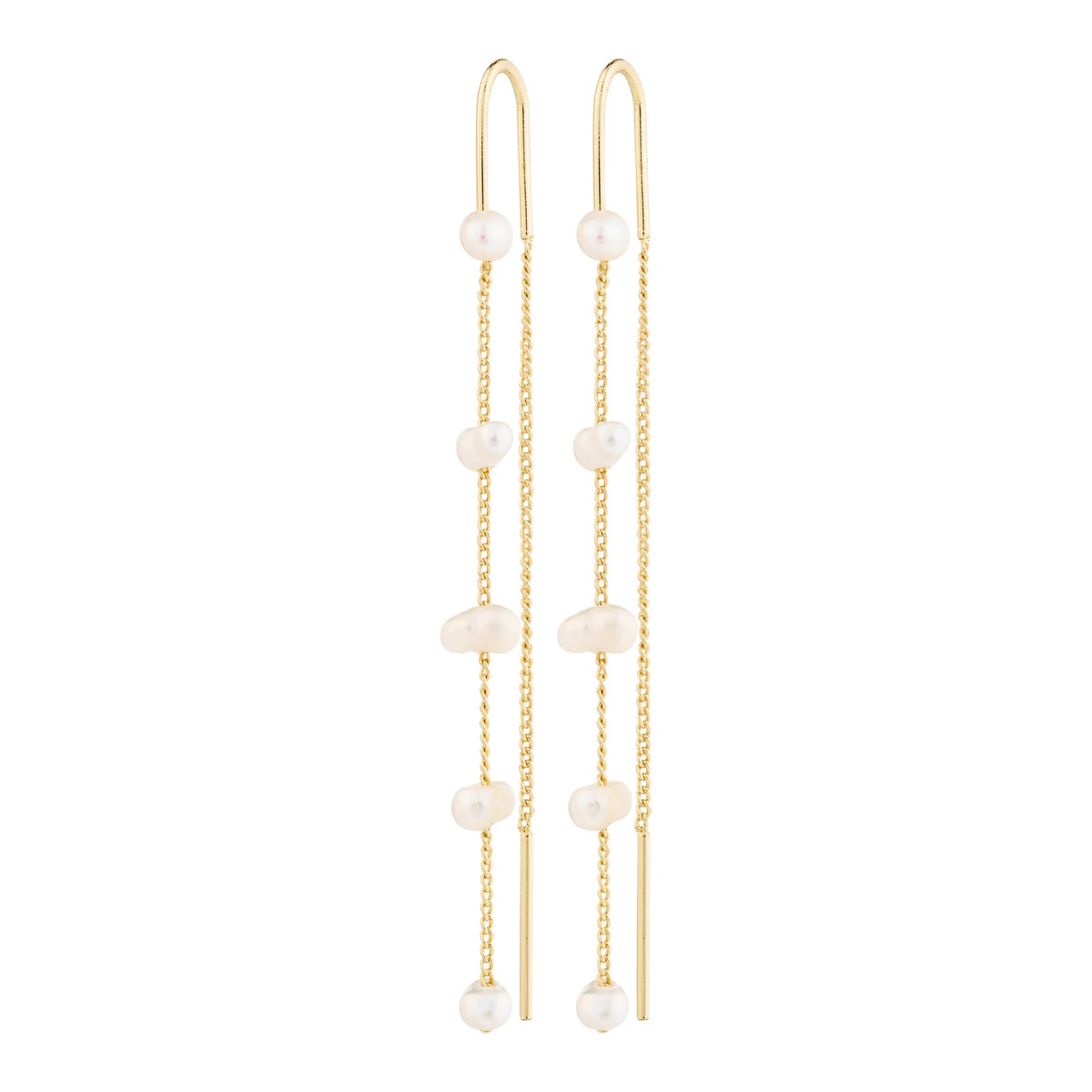 Pilgrim Zenaia Chain Earrings Gold