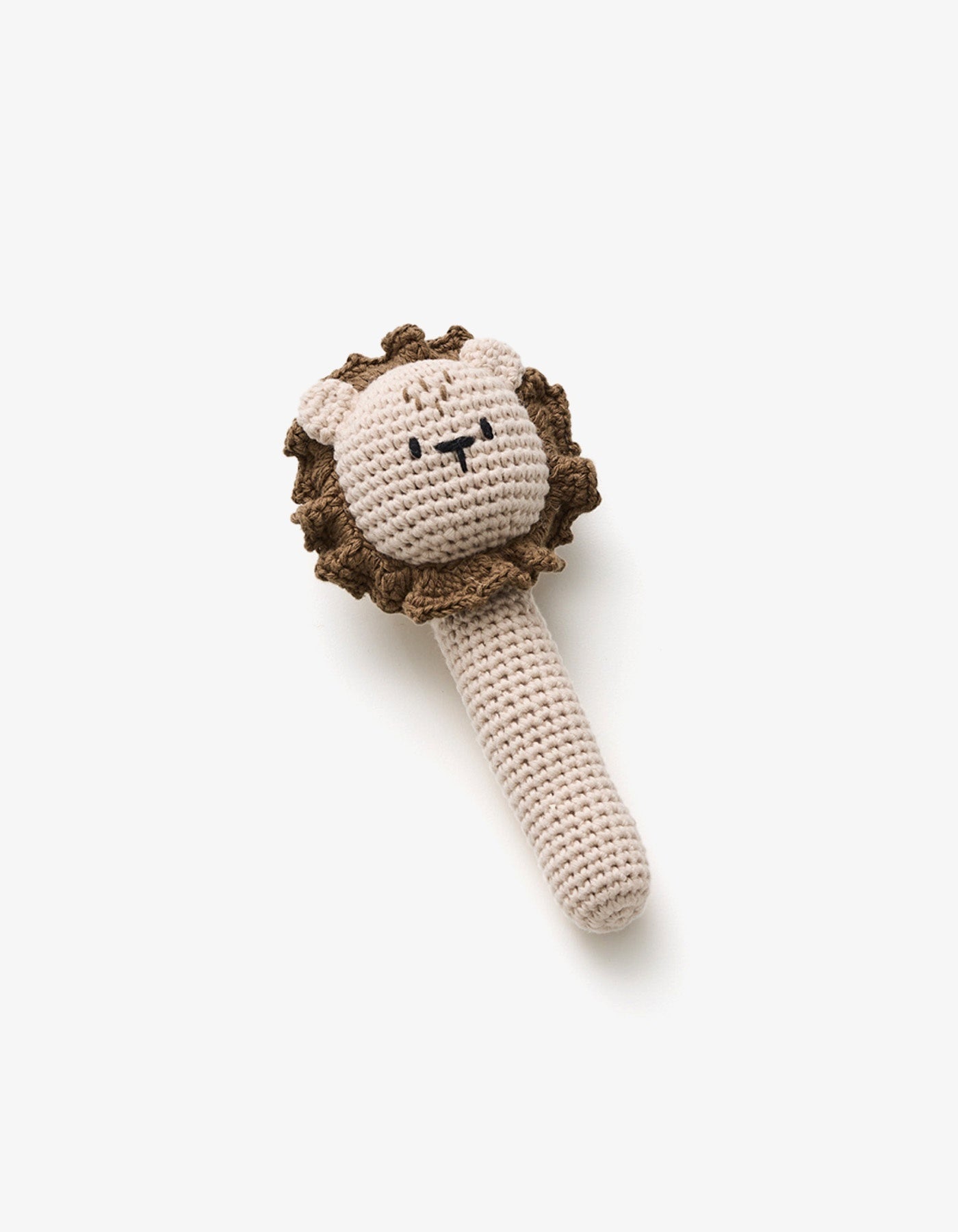 Over The Dandelions Crochet Lion Rattle