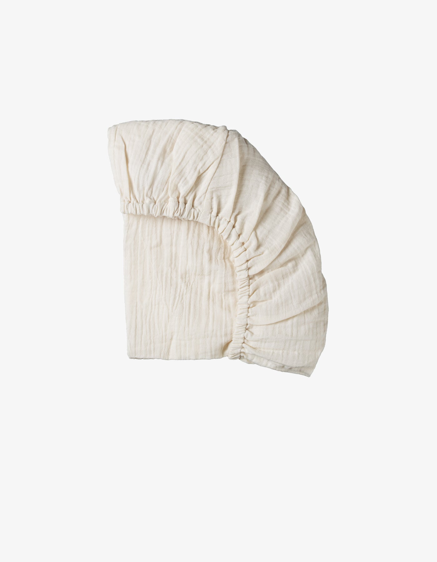 Nature Baby Fitted Sheet Muslin 2 pack Moses Basket