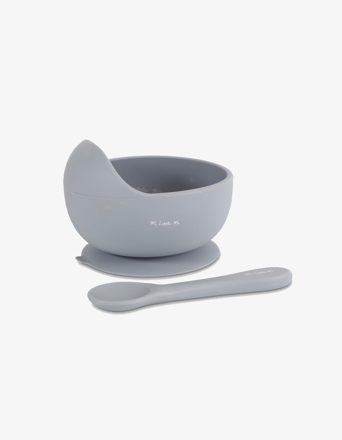 My Little Me Suction Bowl + Spoon - Winter Sky