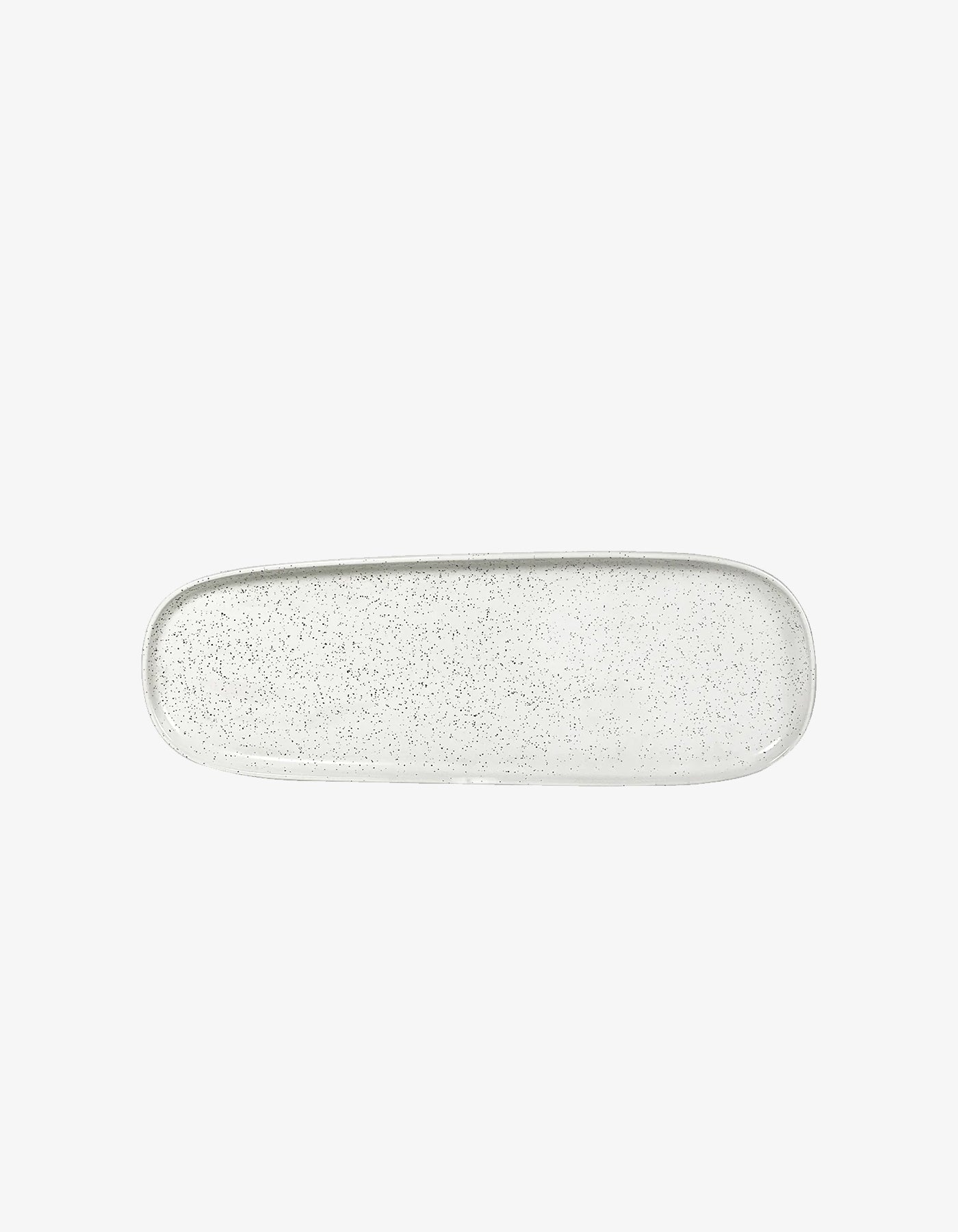 Table of Plenty Long Platter / White Speckle