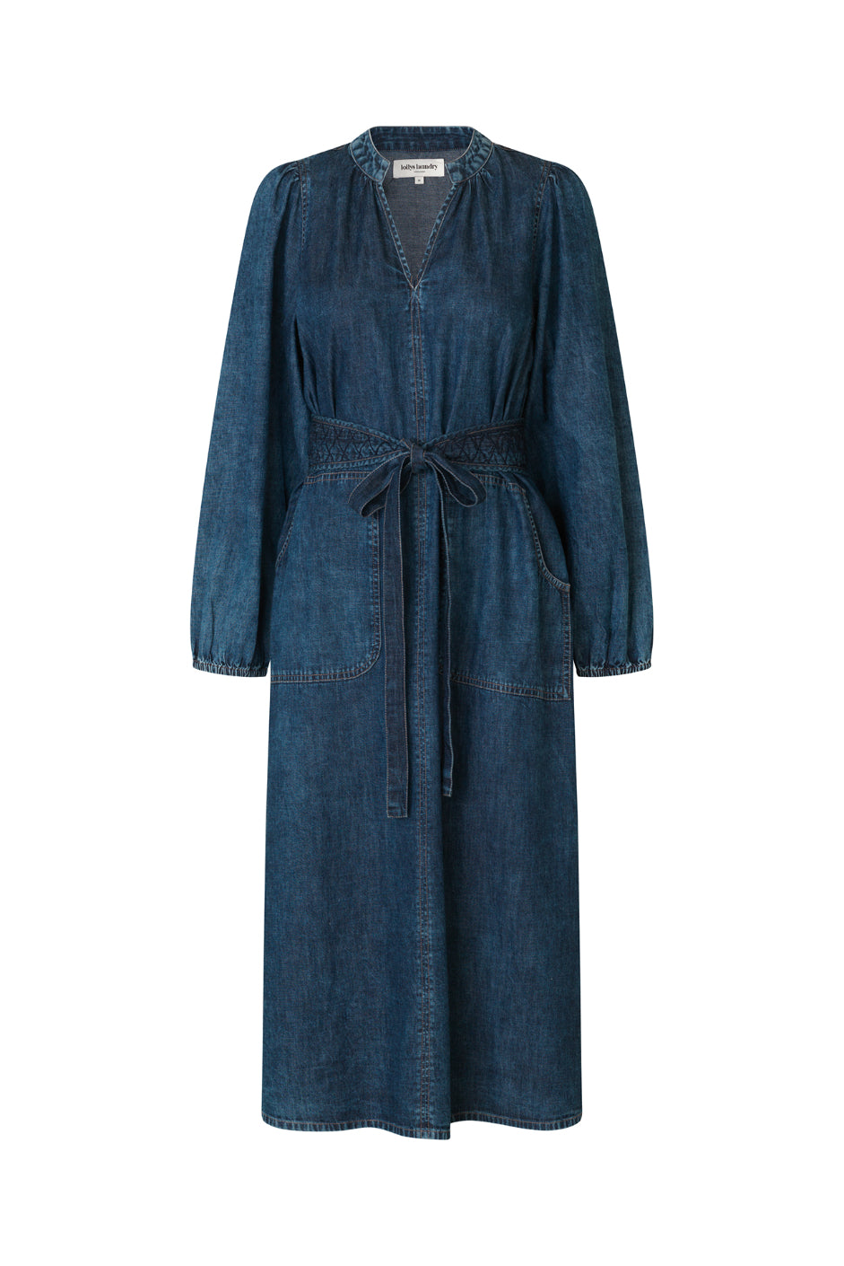 Lollys Laundry Paris Midi Dress Blue