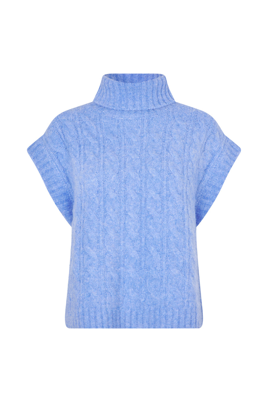 Lollys Laundry Fresno Knit Vest Blue