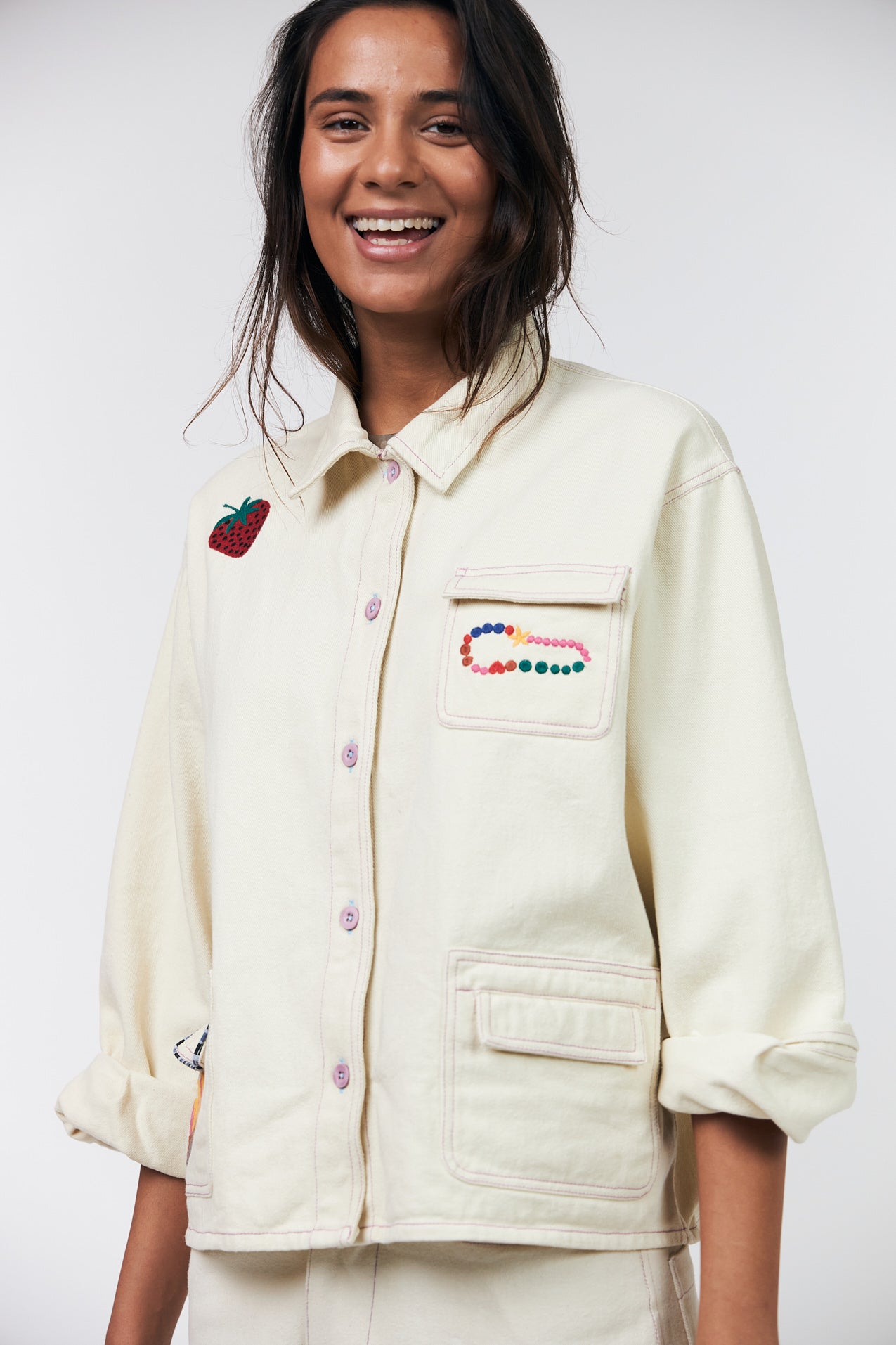 Lollys Laundry April Jacket LS Creme