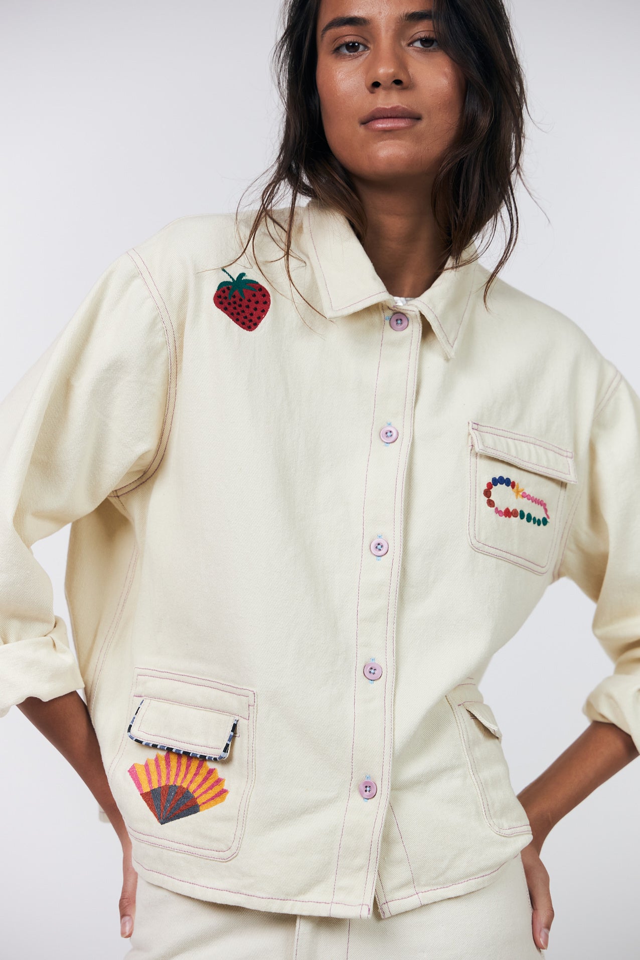 Lollys Laundry April Jacket LS Creme