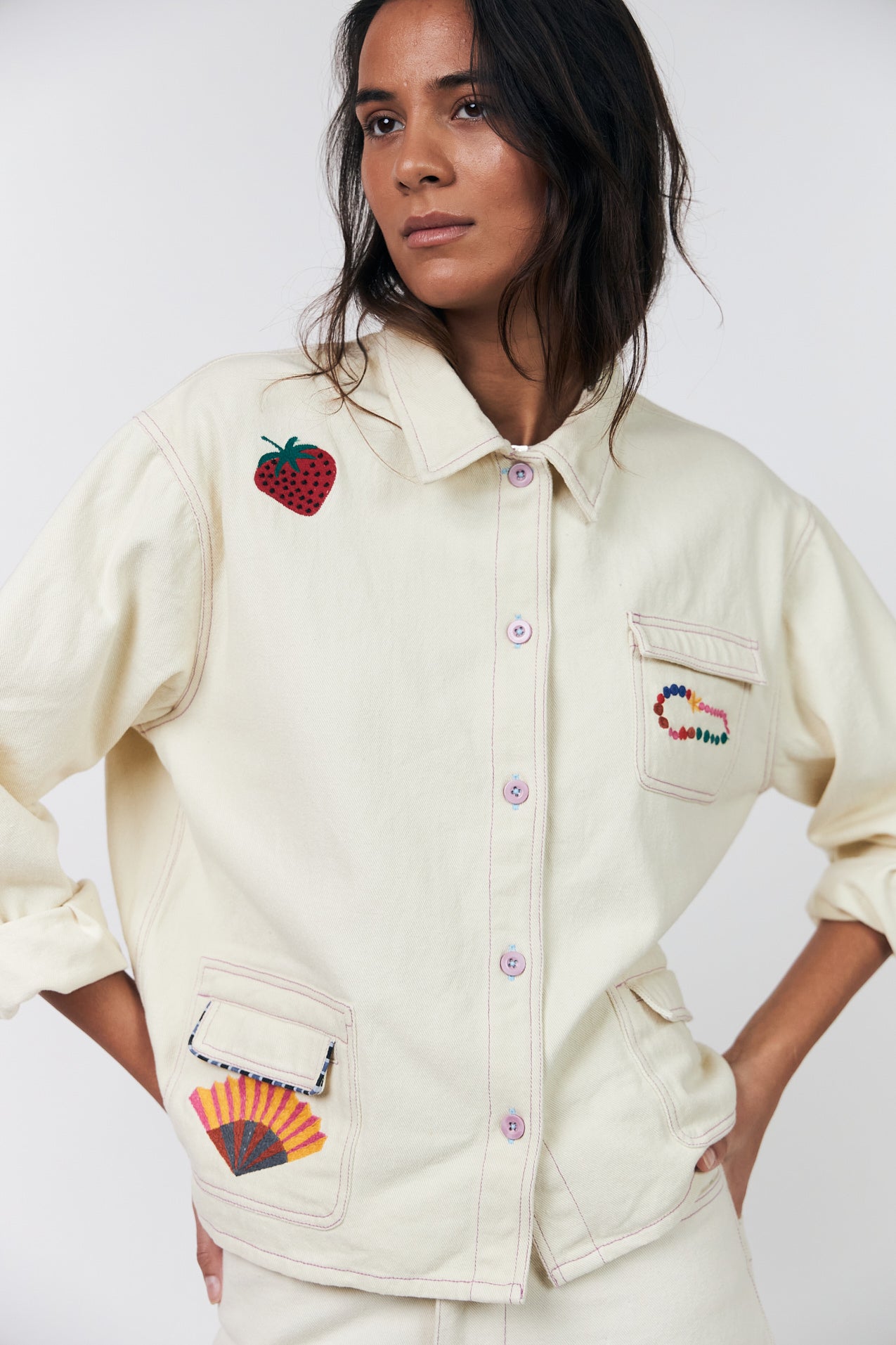 Lollys Laundry April Jacket LS Creme