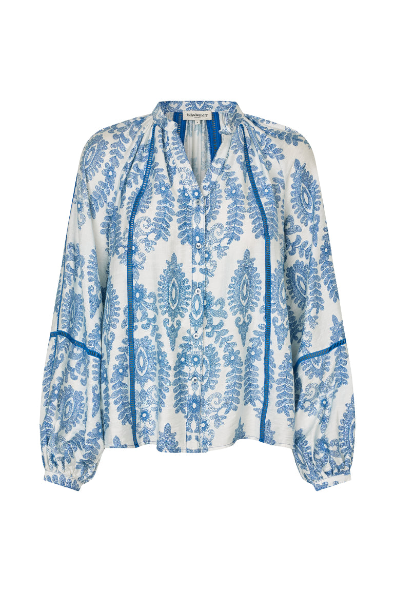 Lollys Laundry Vero Shirt LS  Blue