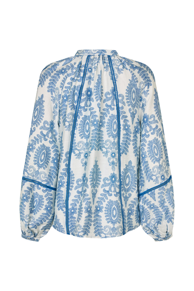 Lollys Laundry Vero Shirt LS  Blue