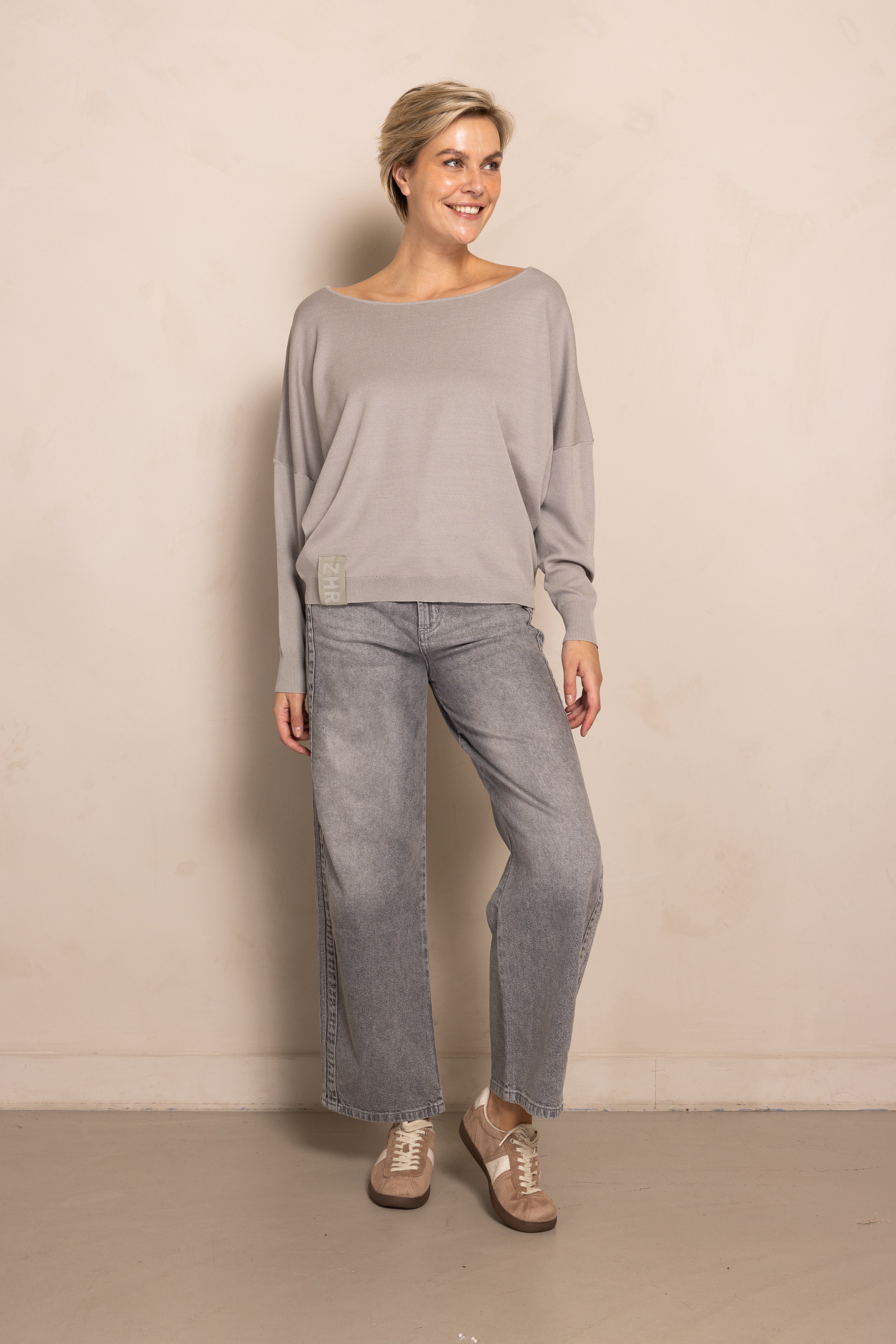 Zhrill Talia Knit Taupe