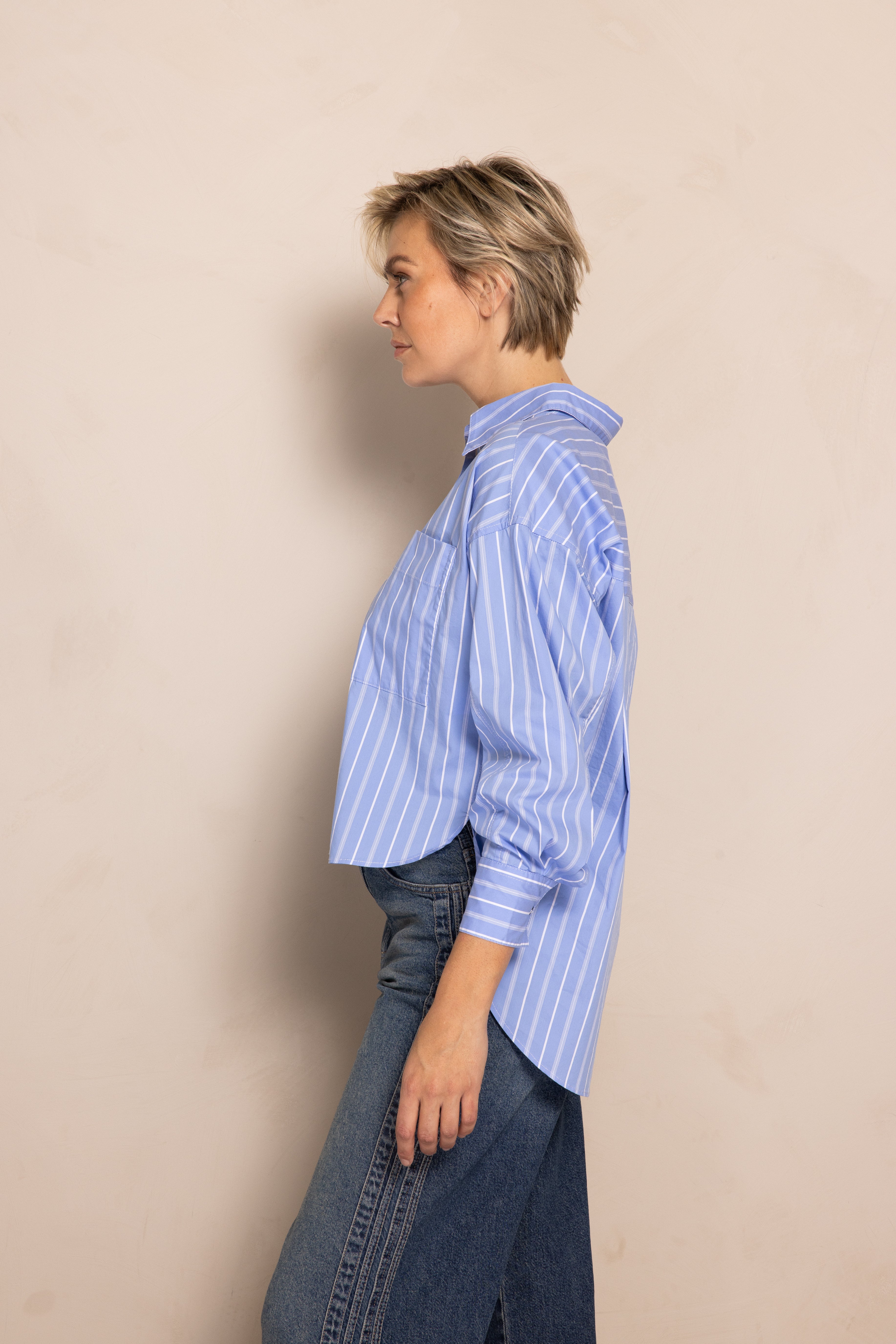 Zhrill Lucy Blouse Blue