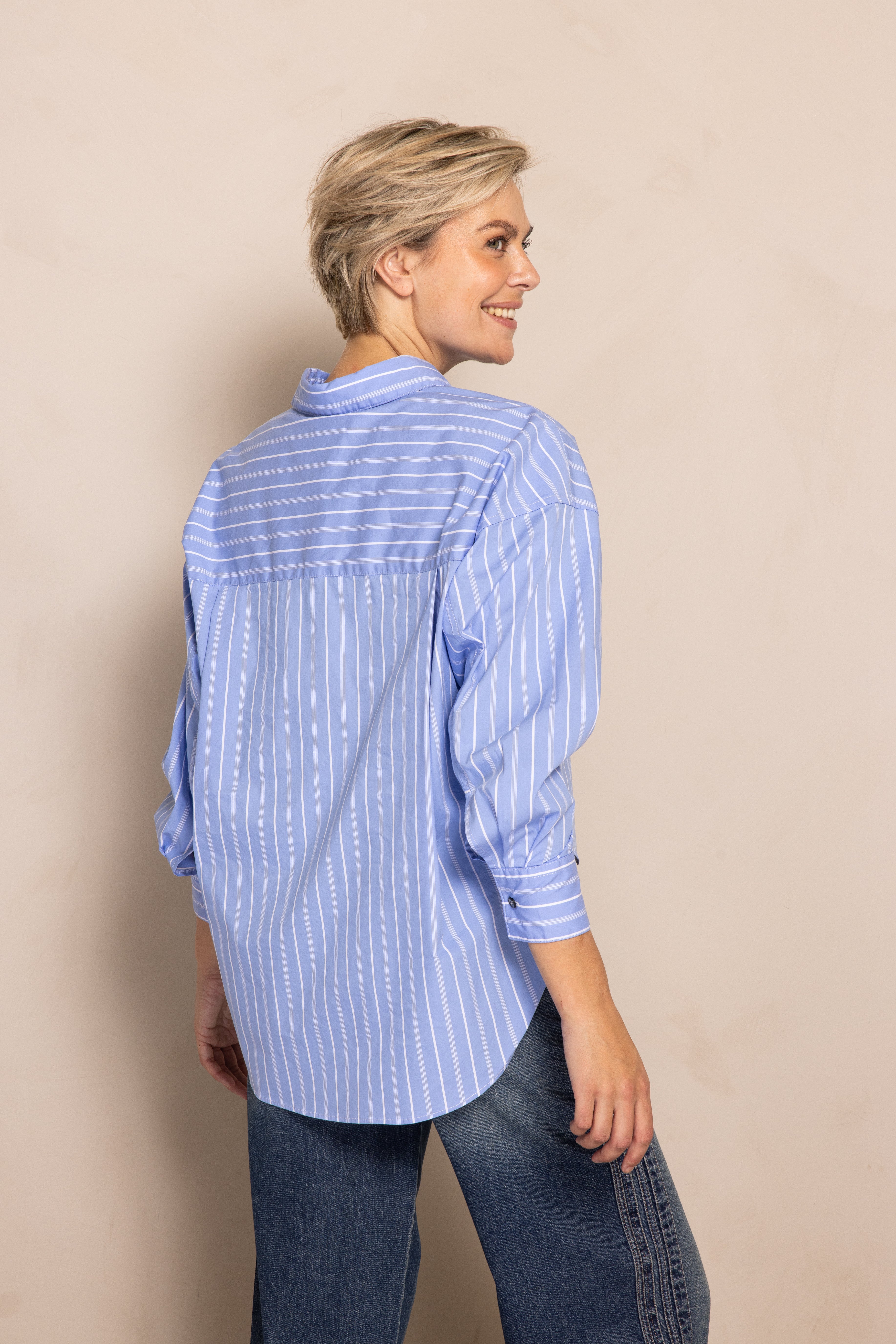Zhrill Lucy Blouse Blue