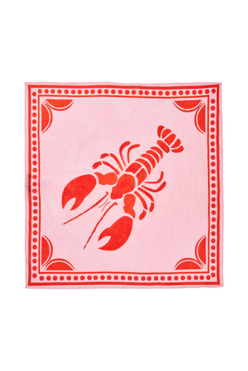 Lollys Laundry Libby Lobster scarf Red