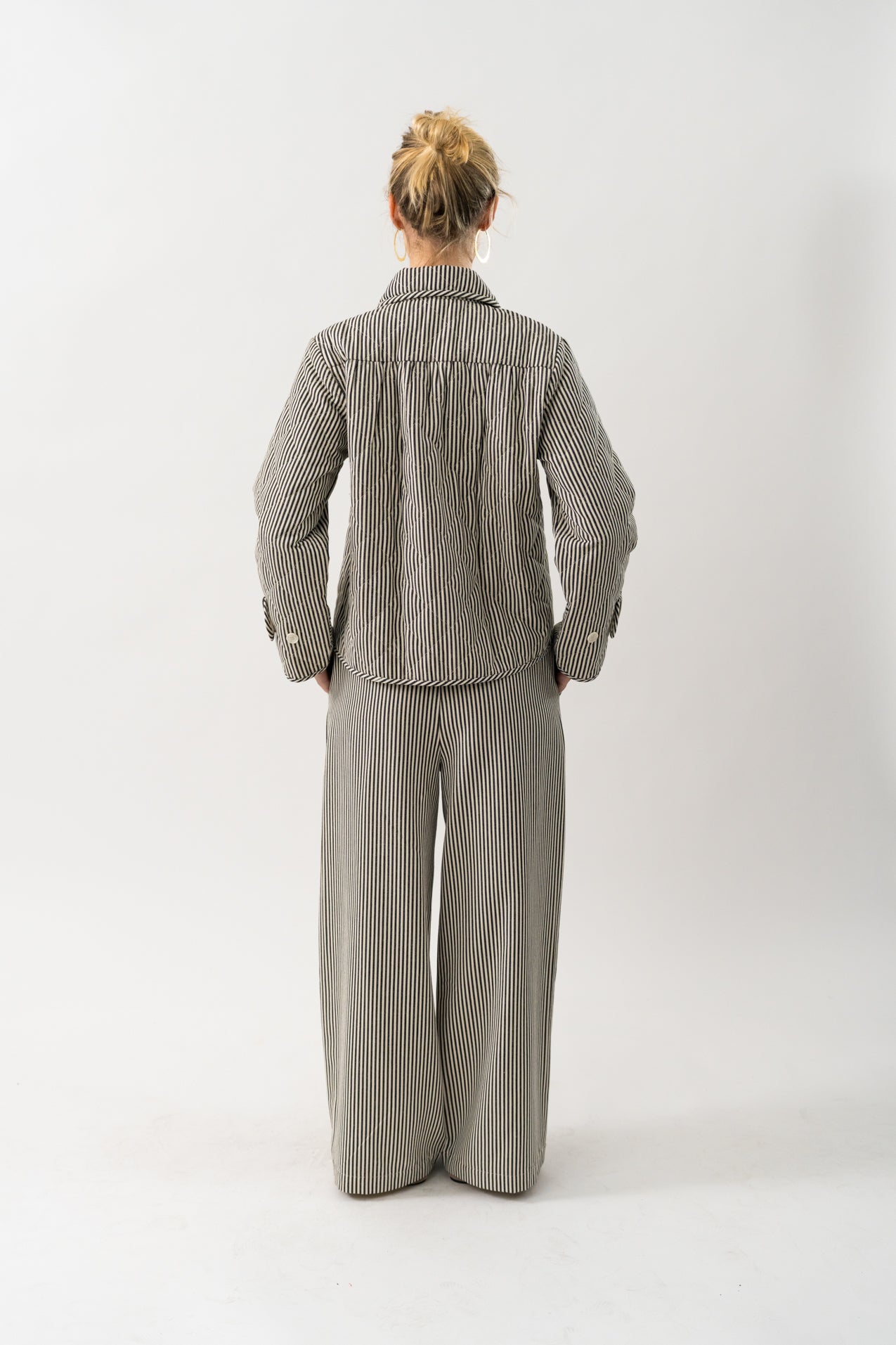 Lollys Laundry Viola Jacket Stripe Black