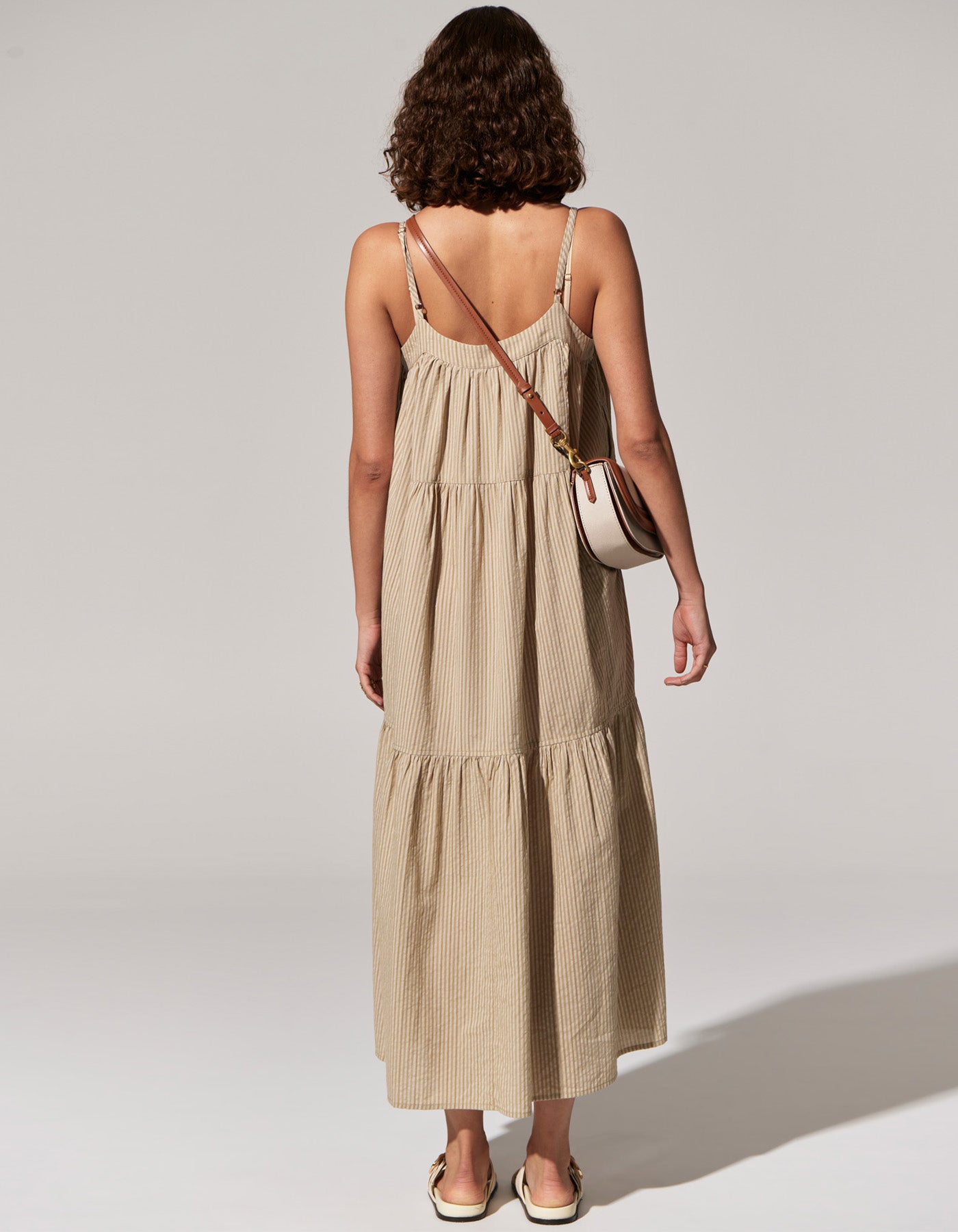 POL Acacia Sundress - Light Khaki