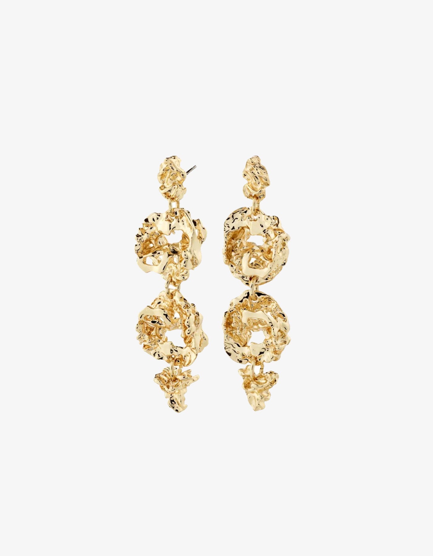 Pilgrim Act Earrings Gold Plated