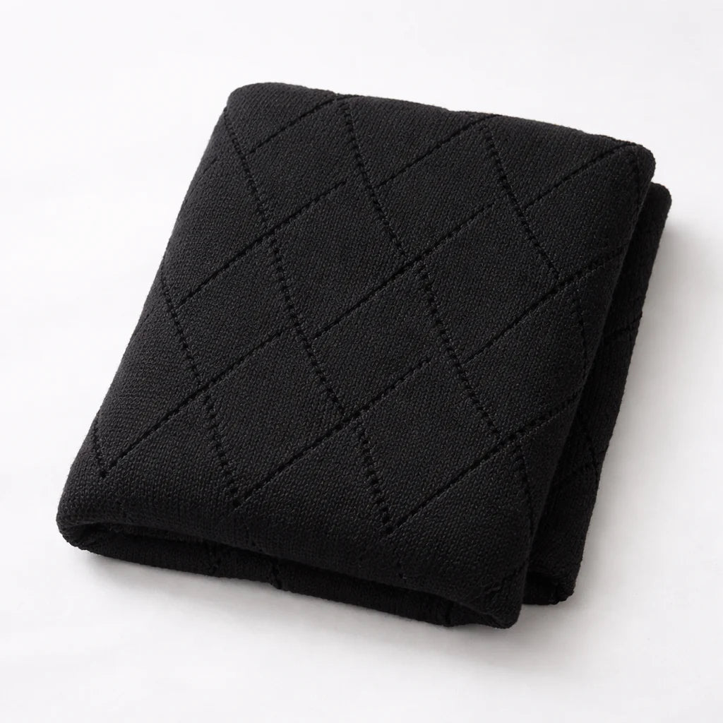 Amanda Alexander Cashmere Scarf Black