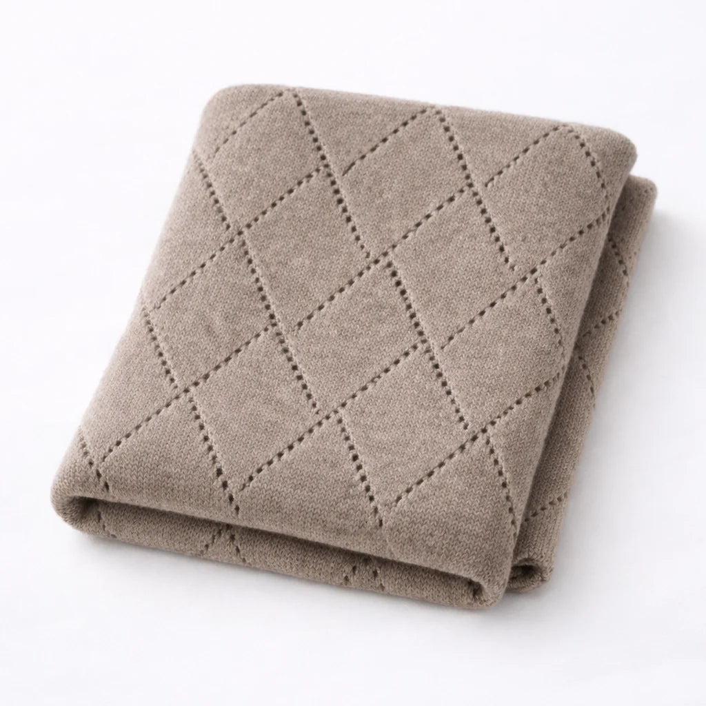 Amanda Alexander Cashmere Scarf Mushroom